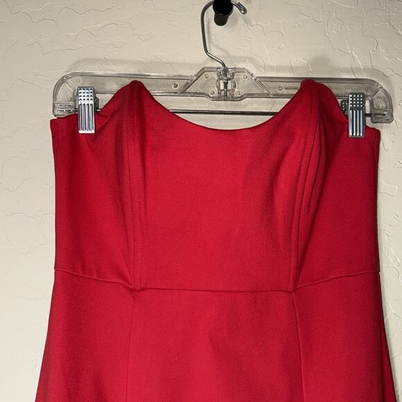 Revolve Superdown Ryleigh Strapless Maxi Dress in Red - Picture 5 of 12